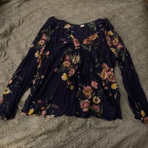 Floral Boho Top